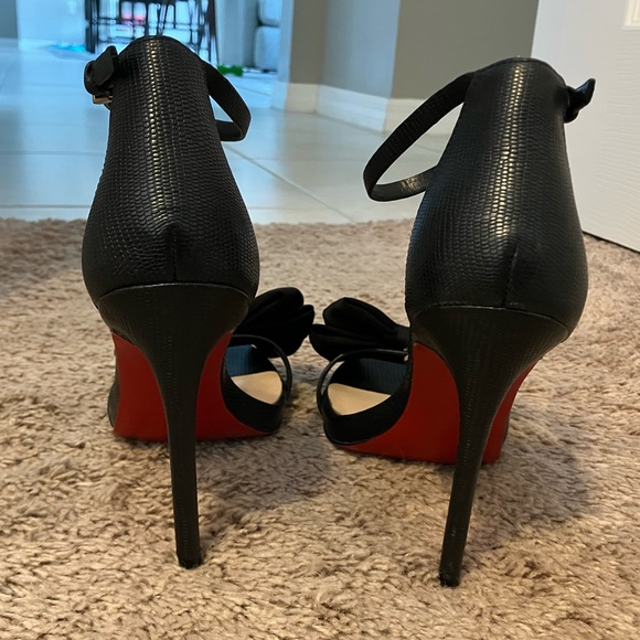 Aldo strappy stilettos with detachable bow - Picture 2 of 6
